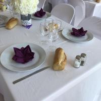 table assiette fourchette verre