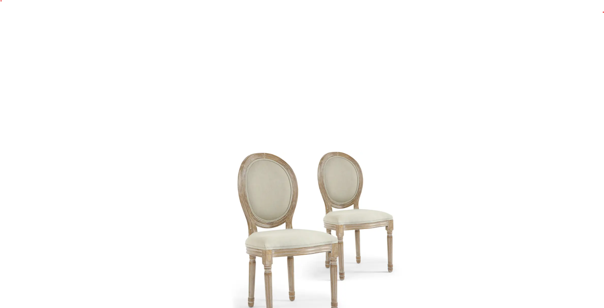 Chaise medallion